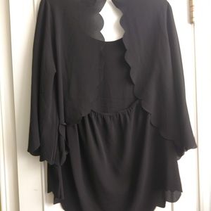 Paper Moon Crepe Top